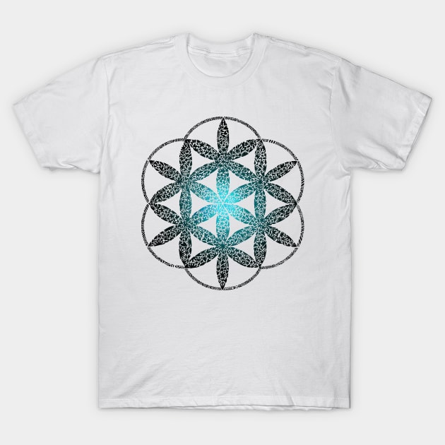 Flower of Life T-Shirt by Haptica